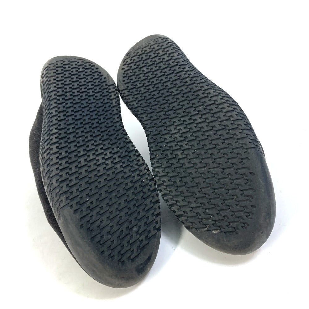 HERMES sneakers Mesh / leather black mesh Women 37  d