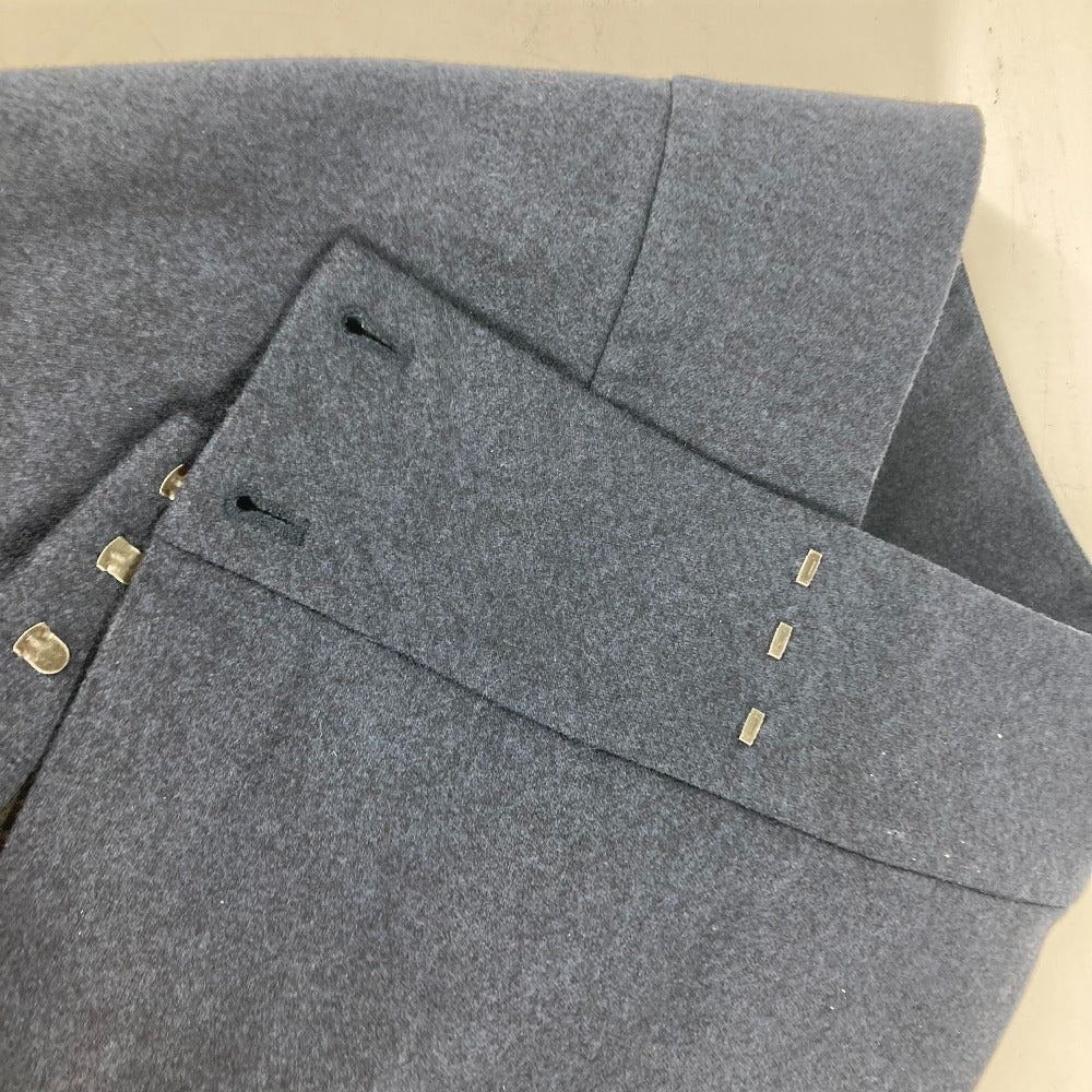 HERMES skirt wool Navy Plain Women 34  d