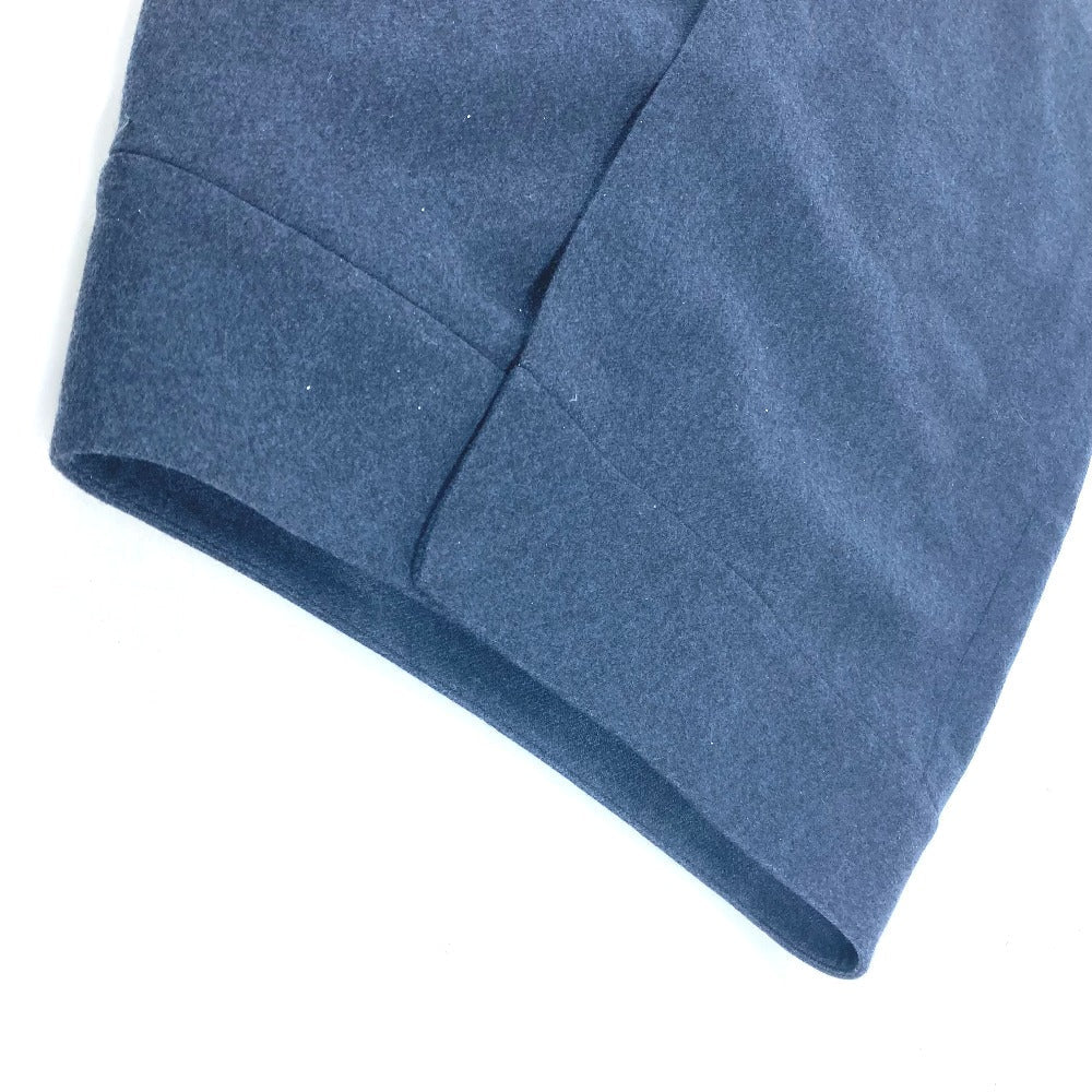 HERMES skirt wool Navy Plain Women 34  d