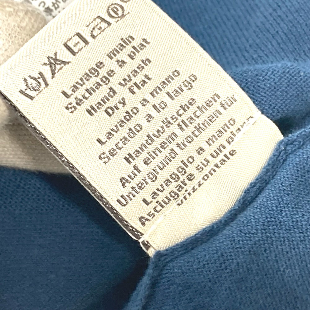 HERMES Short sleeve T-shirt cotton blue By color logo mens S  d