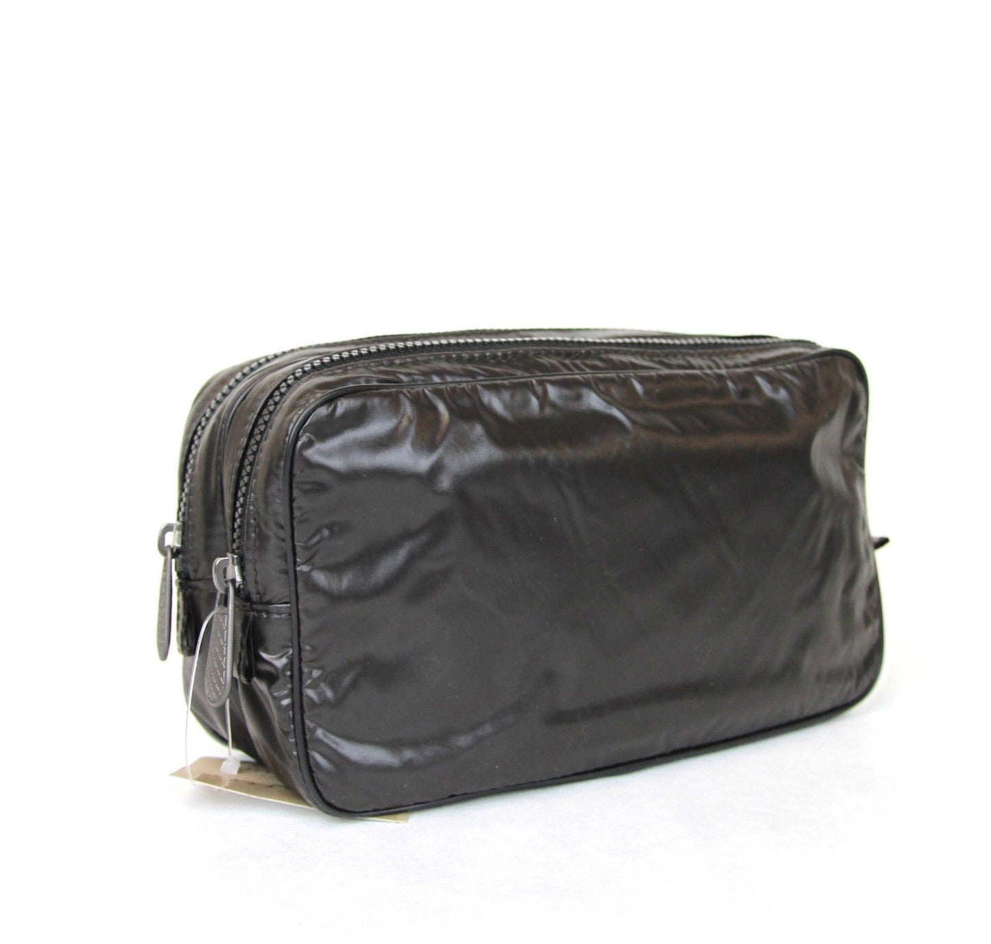 Bottega Veneta 245371 Men's Brown Nylon Small Travel Case Pouch Bag - Final Call