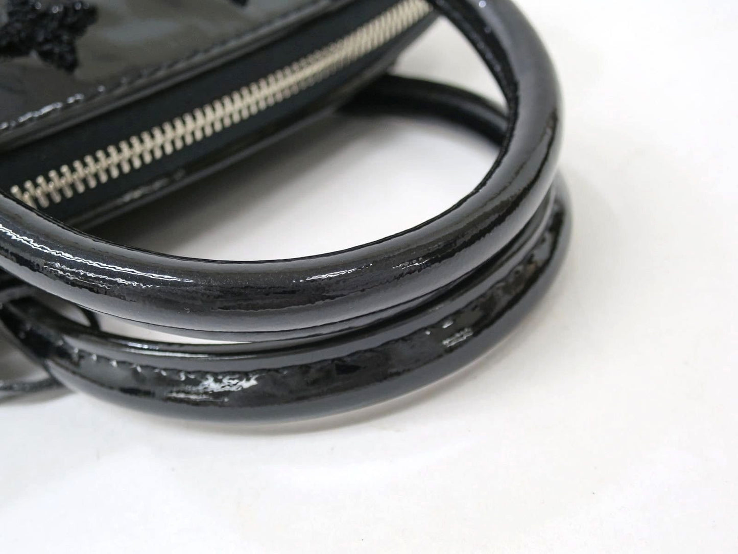 LOUIS VUITTON Lockit BB Bouclette Black Excellent Handbag - Final Call