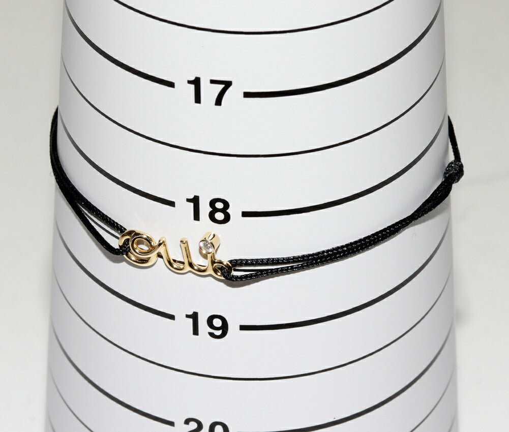 Christian Dior K18YG OUI Amour Bracelet JOUI95019_0000