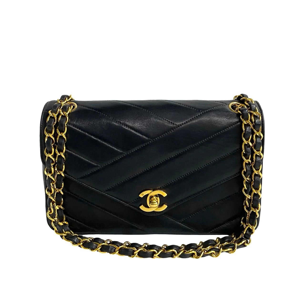 Chanel Coco Mark Leather Mini Shoulder Bag