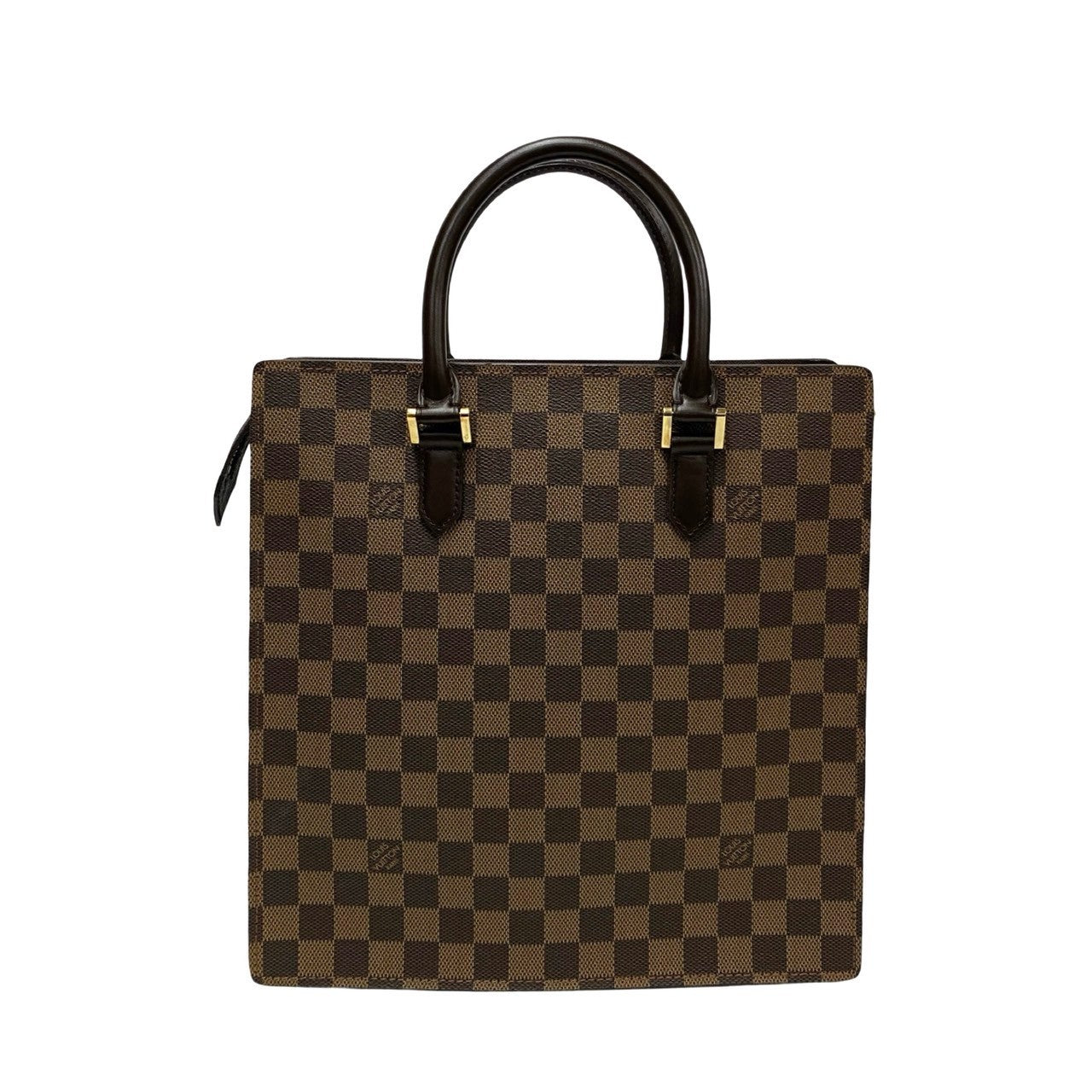LOUIS VUITTON Handbag Leather, PVC Brown Damier Venice PM Women  d