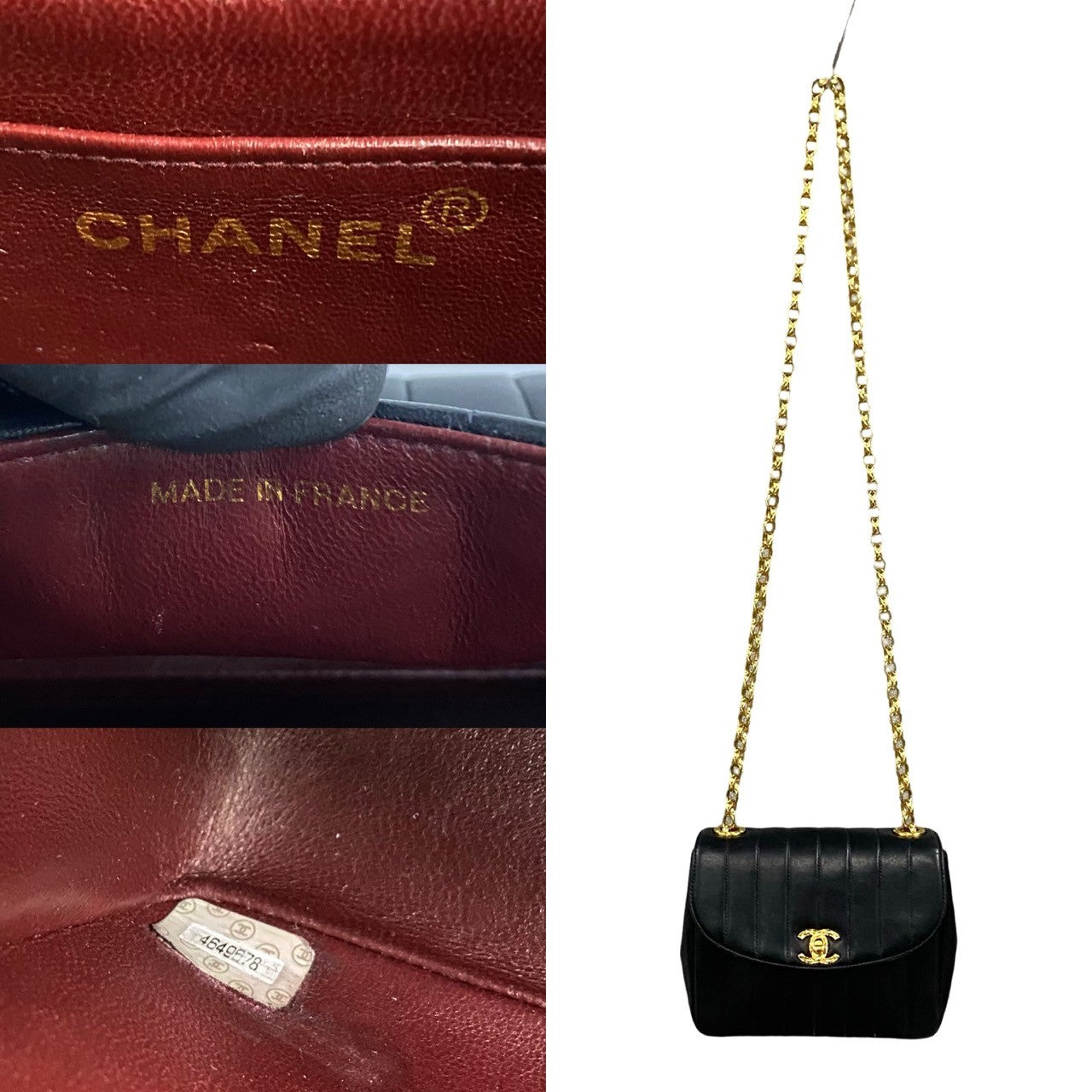 Chanel Mademoiselle Lambskin Shoulder Bag