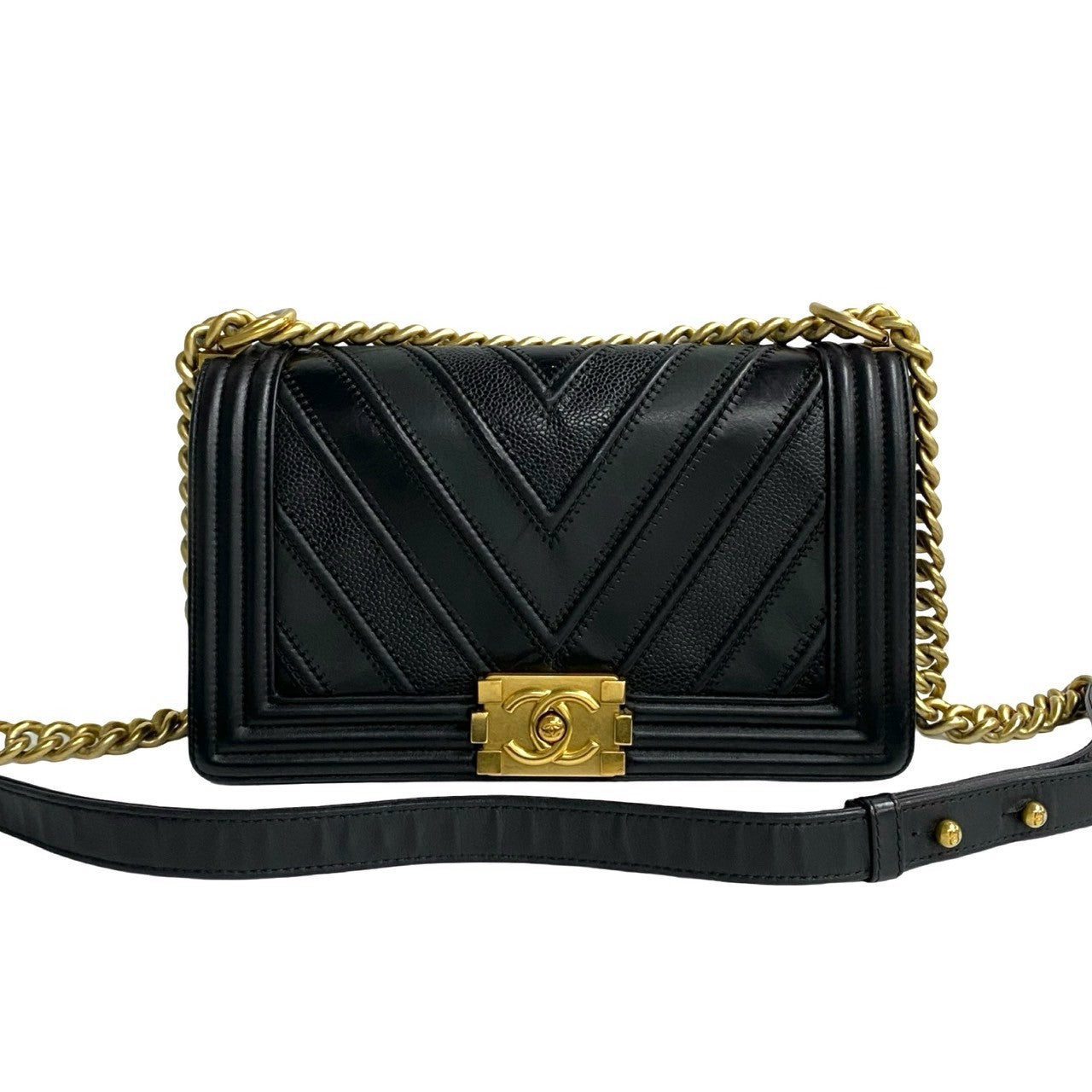 Chanel Boy Chanel Leather 2way Shoulder Bag