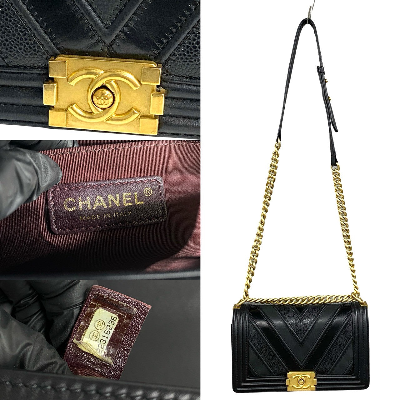 Chanel Boy Chanel Leather 2way Shoulder Bag