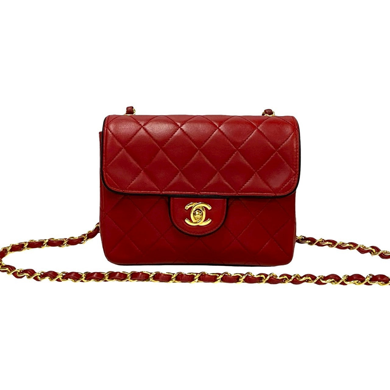 Chanel Matelasse Lambskin Shoulder Bag