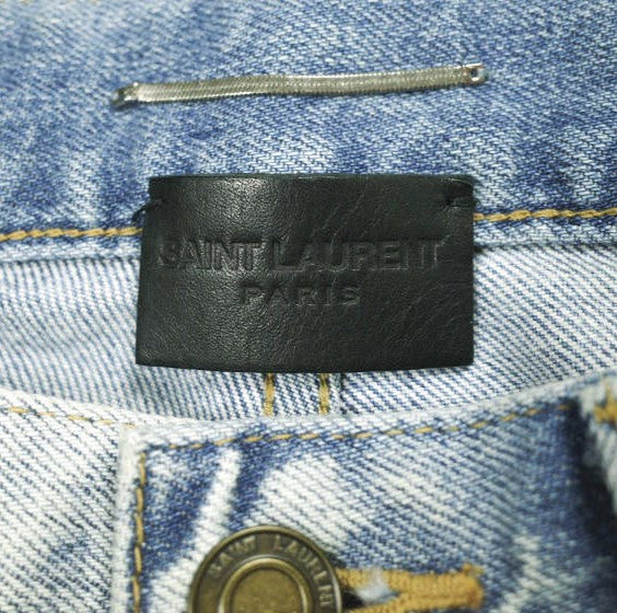 Saint Laurent D02 SKINNY-FIT JEANS Denim Pants