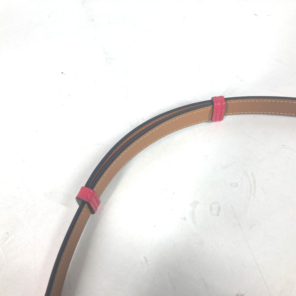 HERMES belt leather pink Kelly Belt Women  d