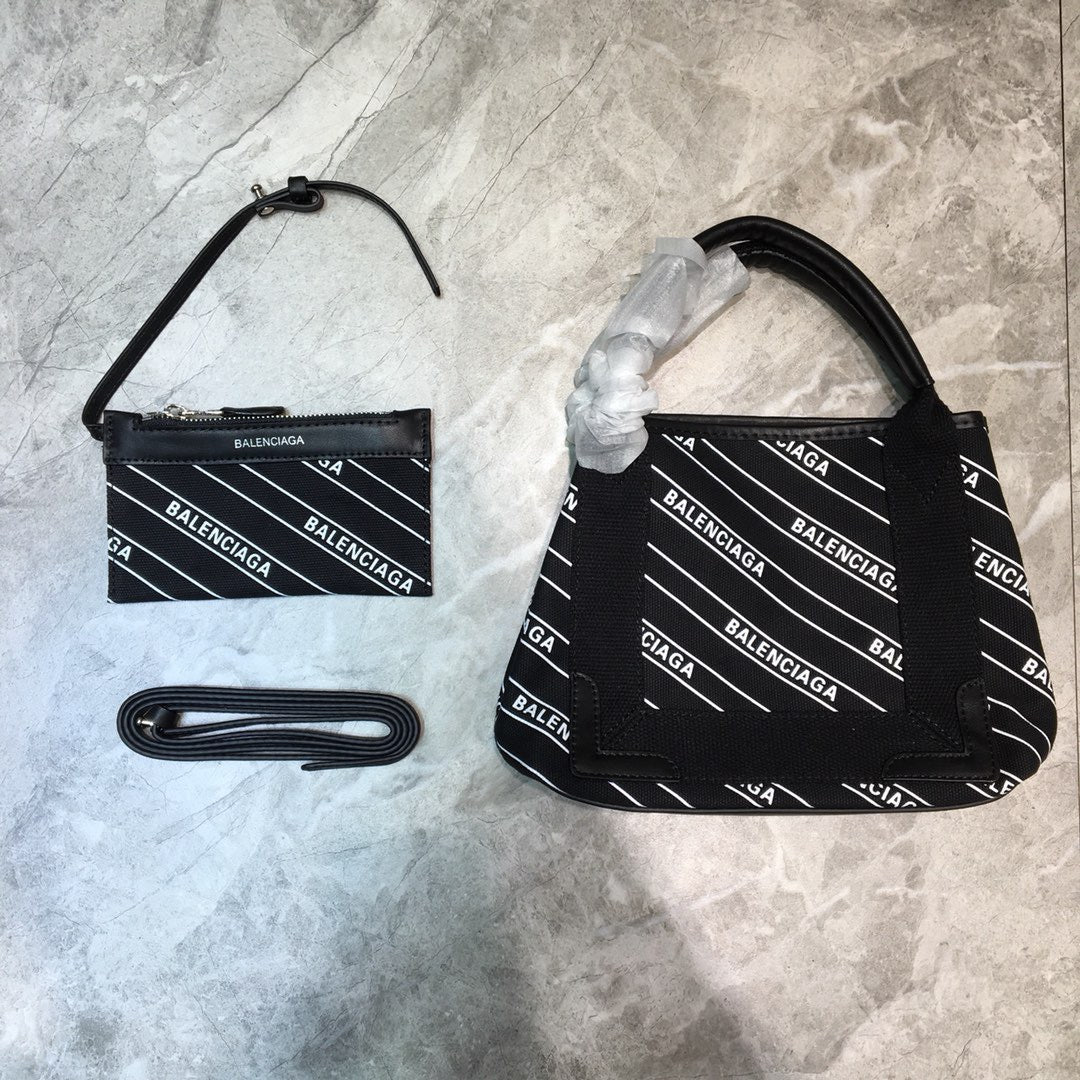 Top Quality Navy XS Tote Bag In Black, For Women,  Bags 12.6in/32cm