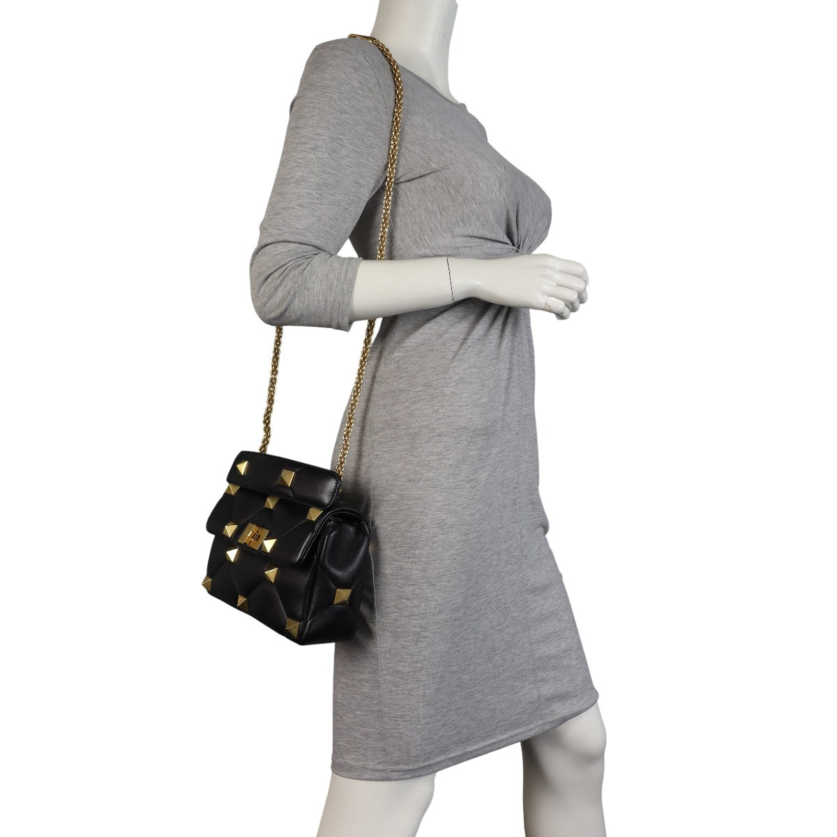 Valentino Roman Stud Shoulder Bag Medium