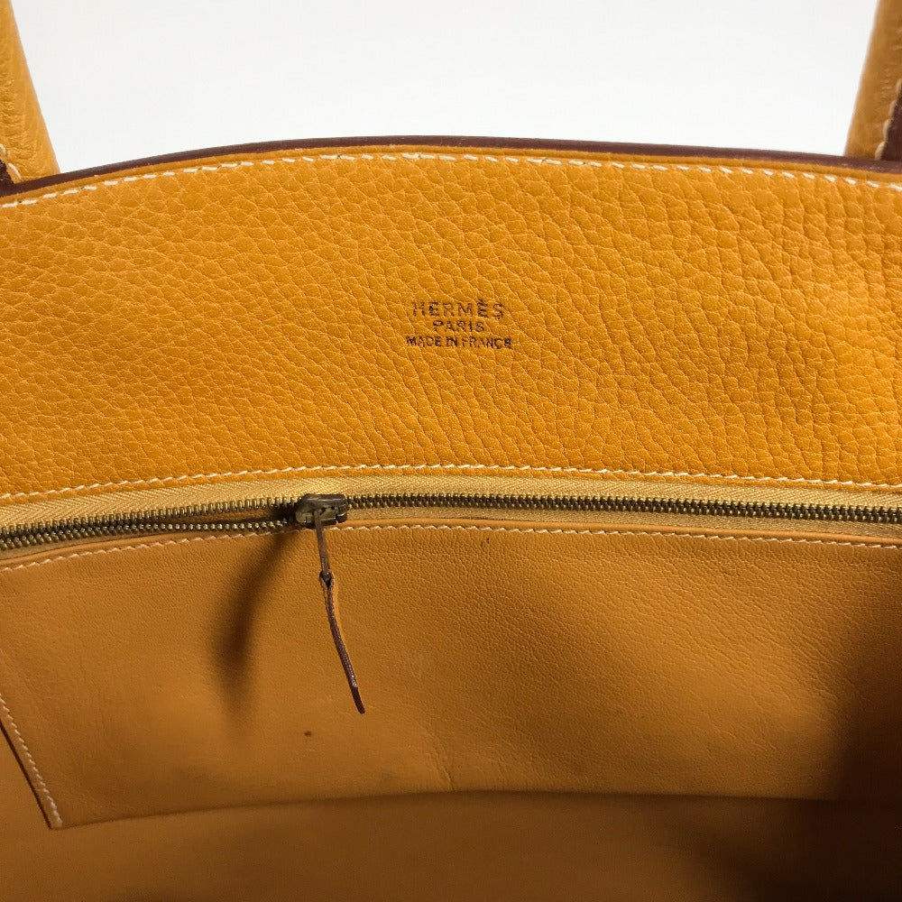 HERMES Tote Bag Ardenne beige handbag bag White bus GM Women  d