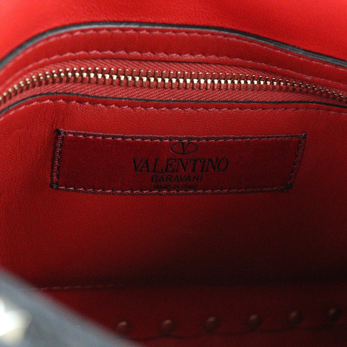 Valentino Rockstud Spike Expandable Shoulder Bag