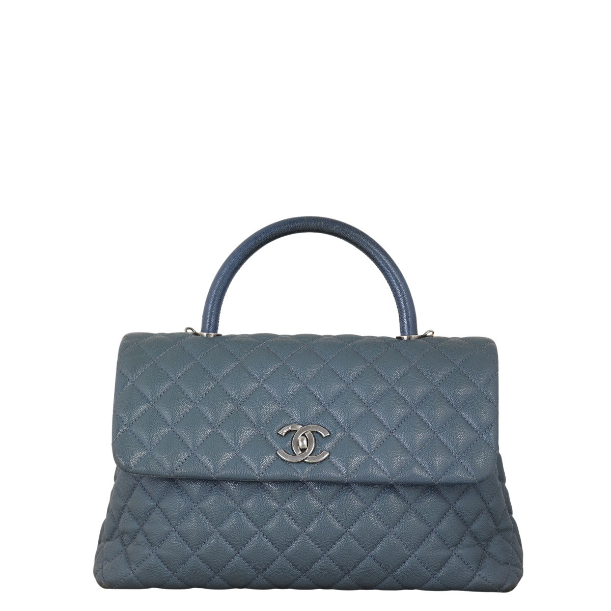 Chanel Coco Top Handle Flap Bag Medium