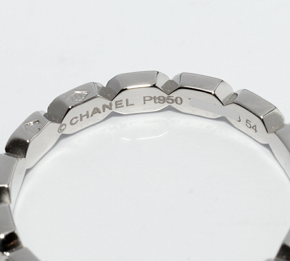 Chanel Première Promesse Pt950 Diamond Ring Size 13