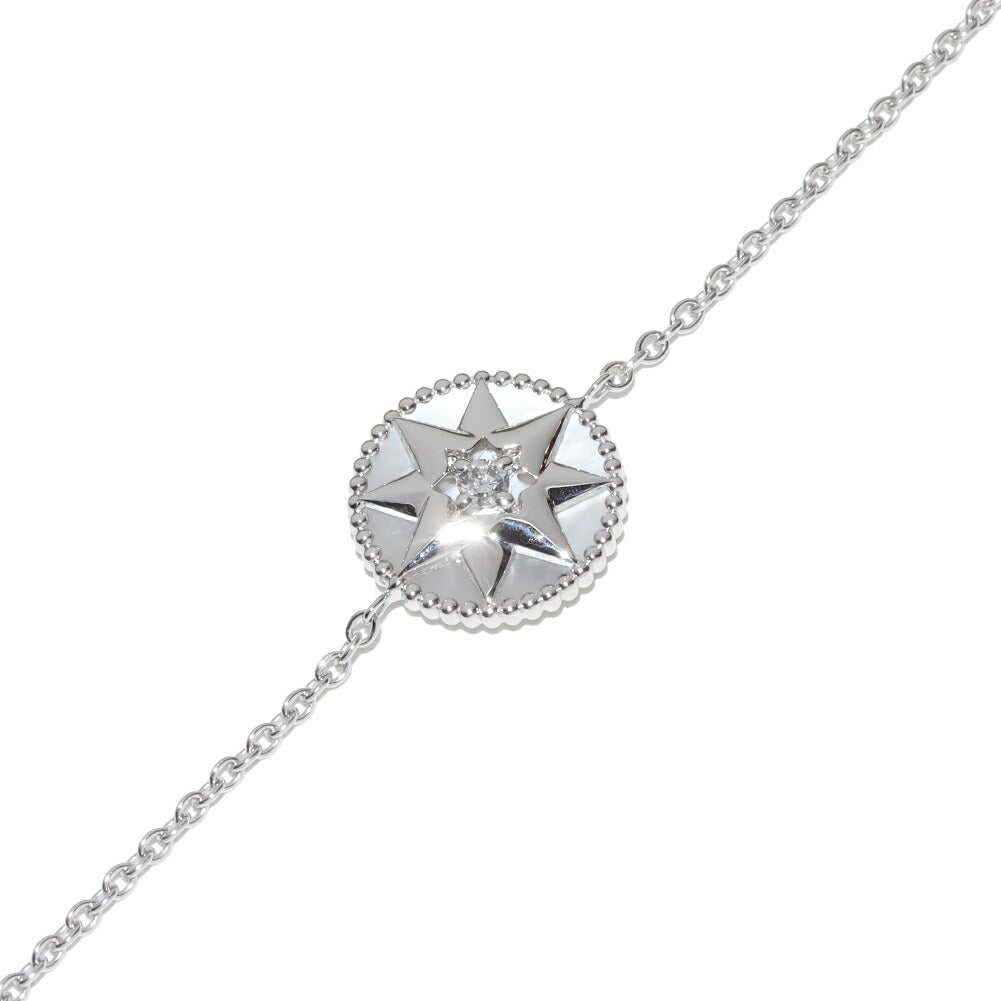 Christian Dior Rose Des Vents K18WG Bracelet