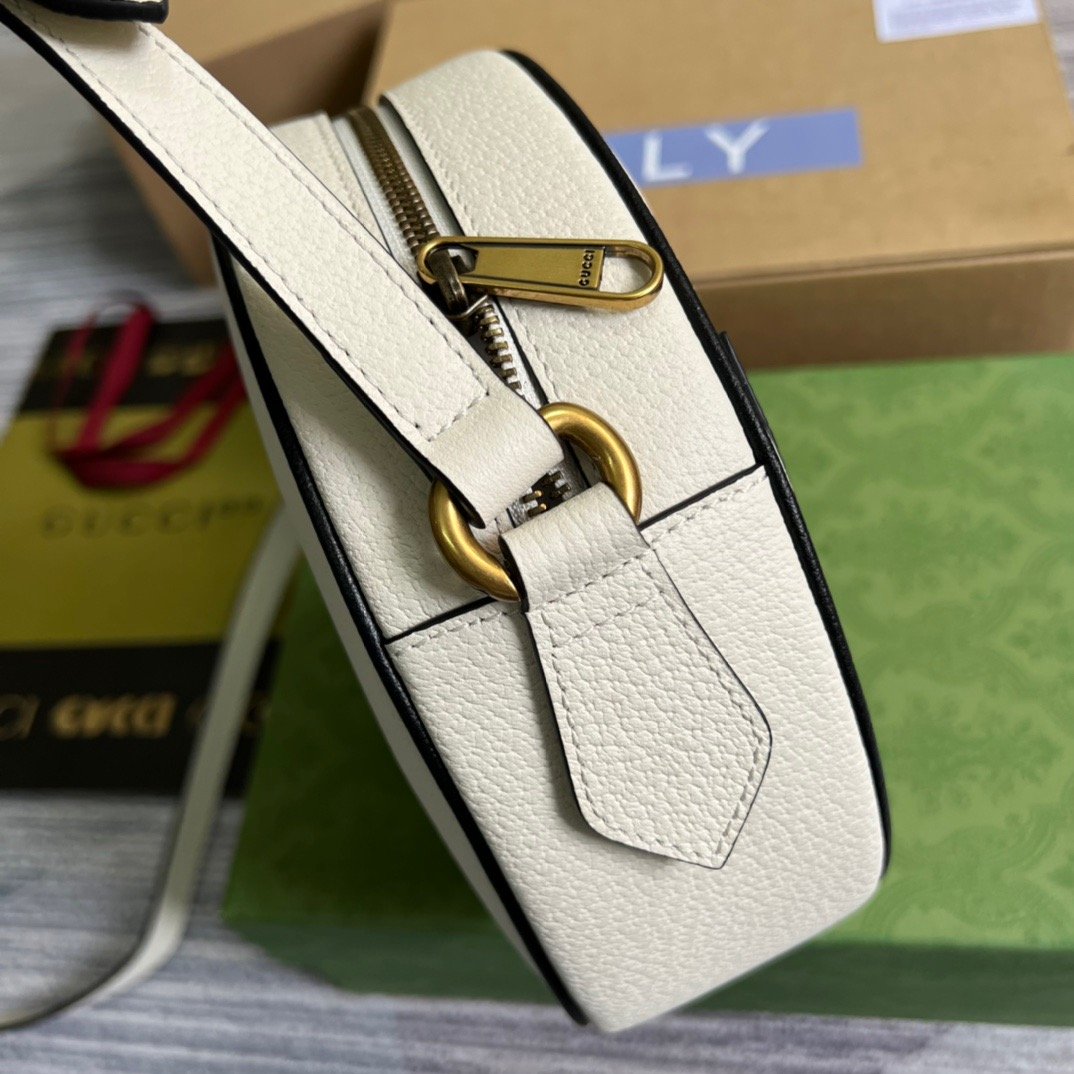 gg x Adidas Ophidia Shoulder Bag White For Women, Women’s Bags 8in/22cm gg 702626 DJ24T 8847