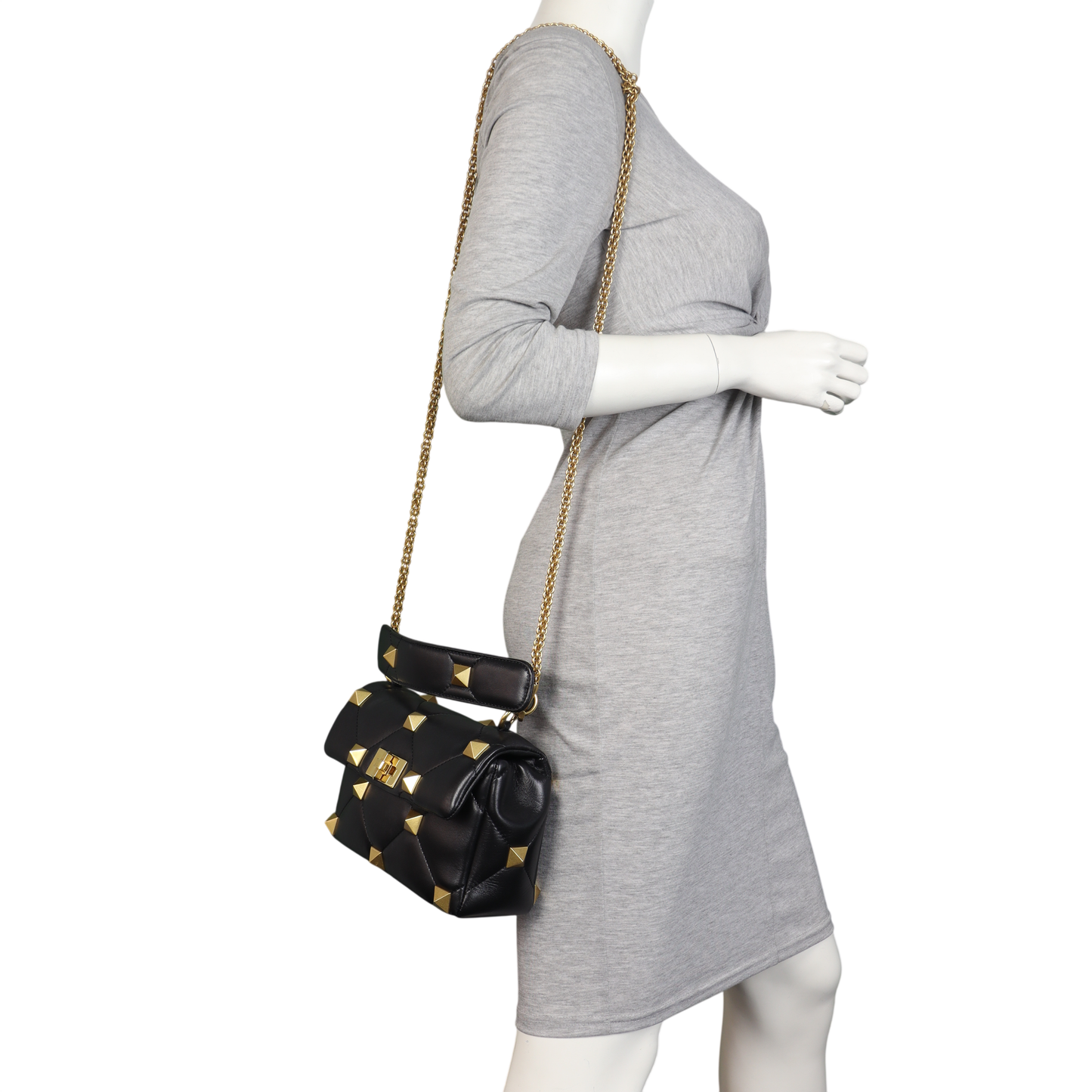 Valentino Roman Stud Shoulder Bag Medium