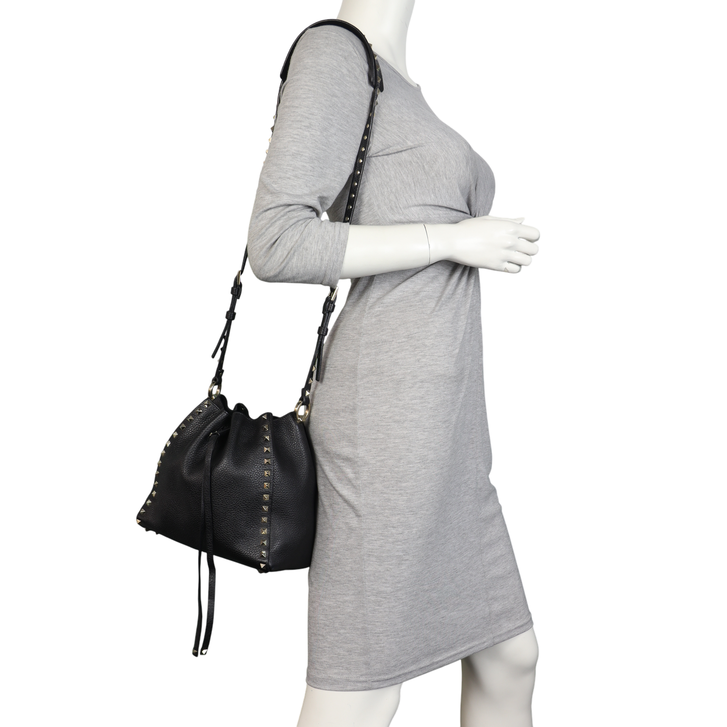 Valentino Rockstud Bucket Bag