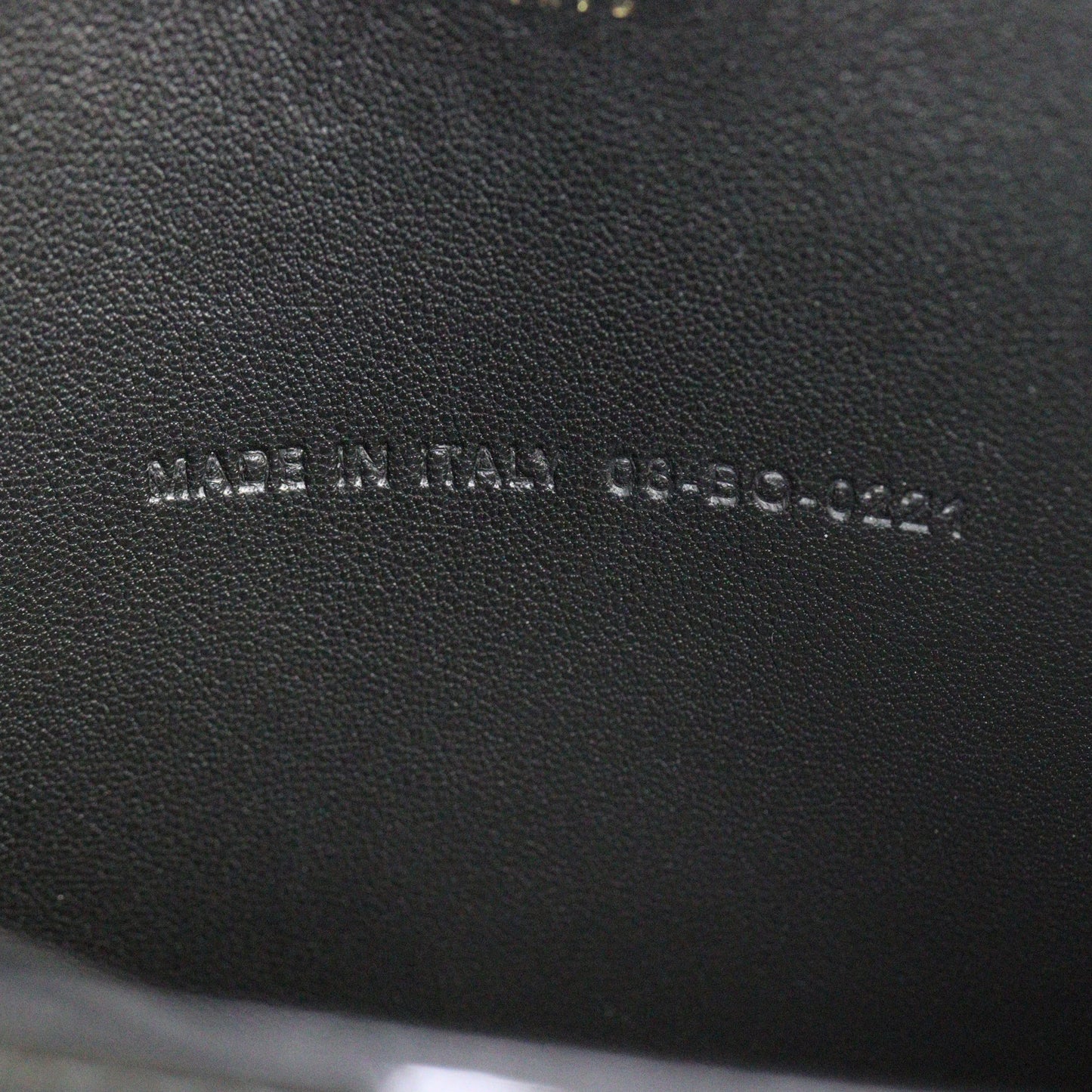 Dior Lady Dior Patent Cannage Pouch