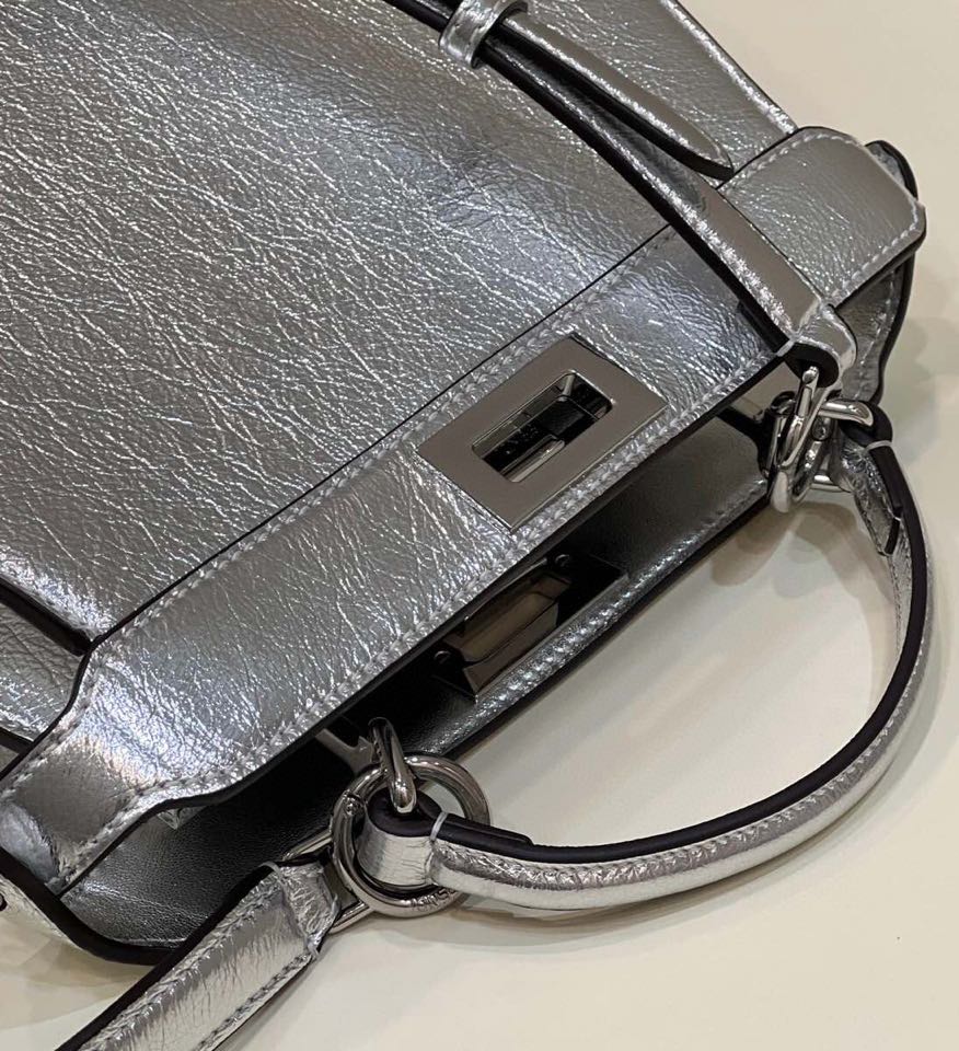 FI Top Quality Small Silver Bag For Woman 27cm/11in