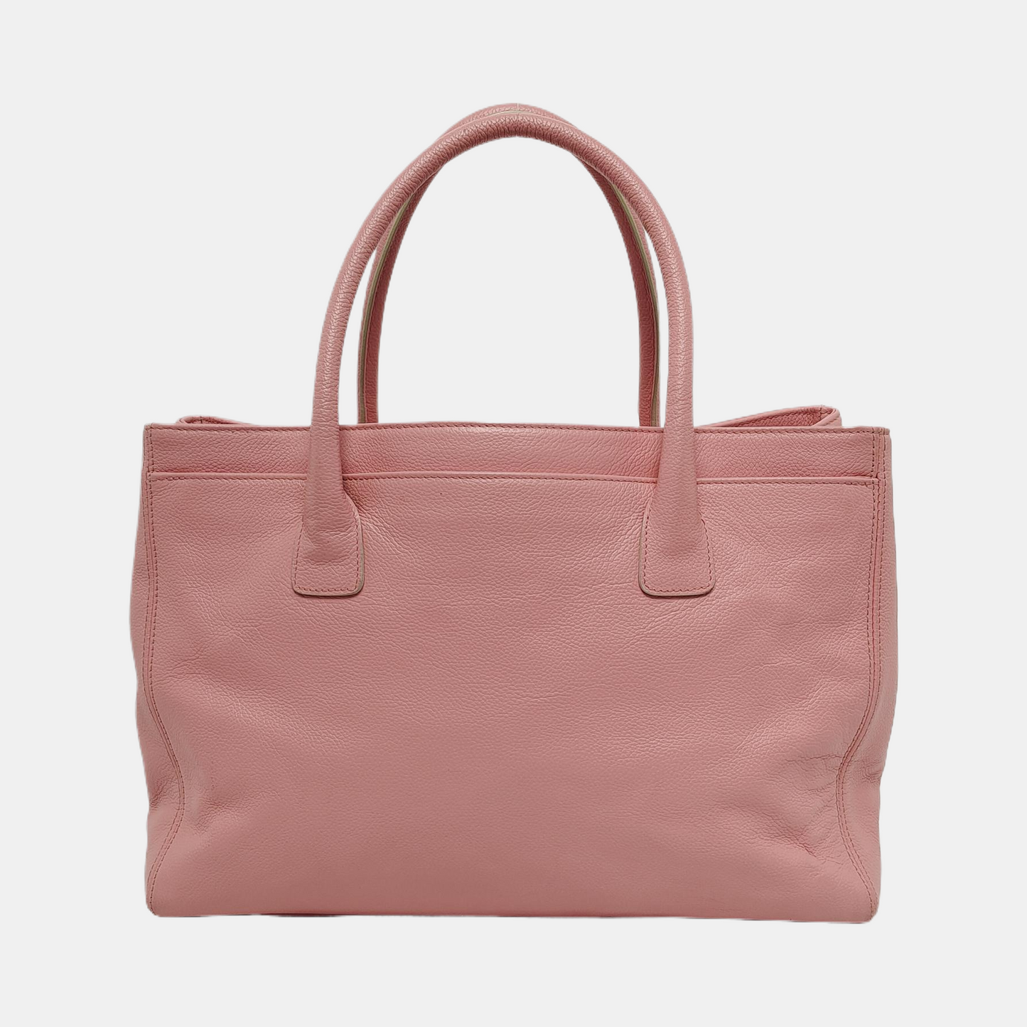 Chanel Cerf Executive Pink Caviar Leather Handbag Gold Hardware With Strap