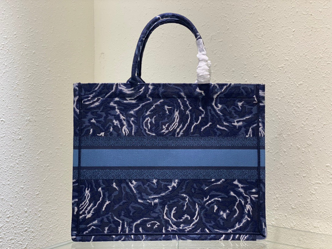 Top Quality Large Book Tote Blue, For Women, Womens Handbags 16.5in/42cm CD M1286ZRVG_M928