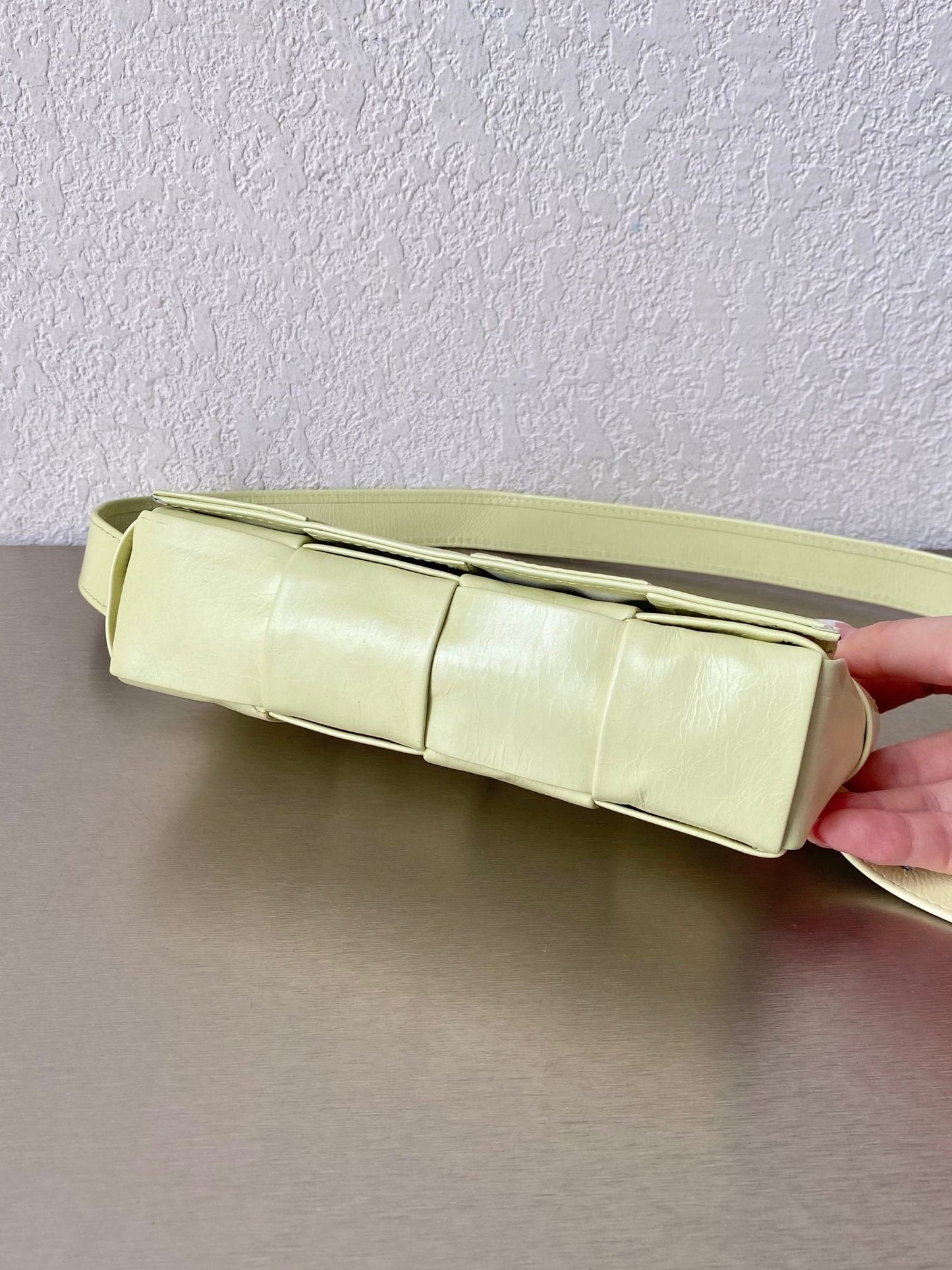Top Quality Cassette Belt Bag Lemon, For Women, Bags 7.1in/18cm 651053VCQ729413