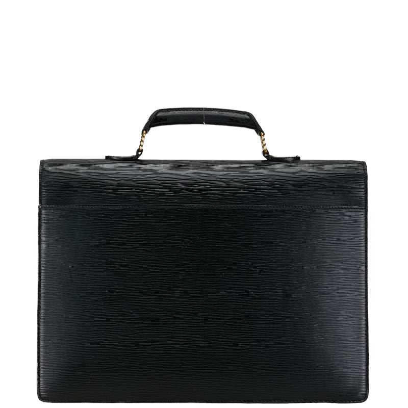 Louis Vuitton Epi Celebrity Concierge Business Bag Briefcase Paper Bag M54422 Black Leather  Louis Vuitton
