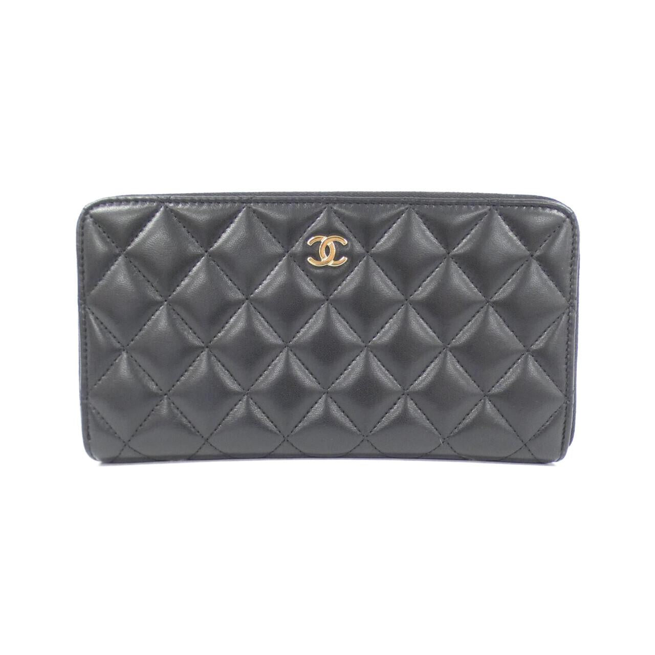 Chanel Timeless Classic Line Lambskin Long Wallet