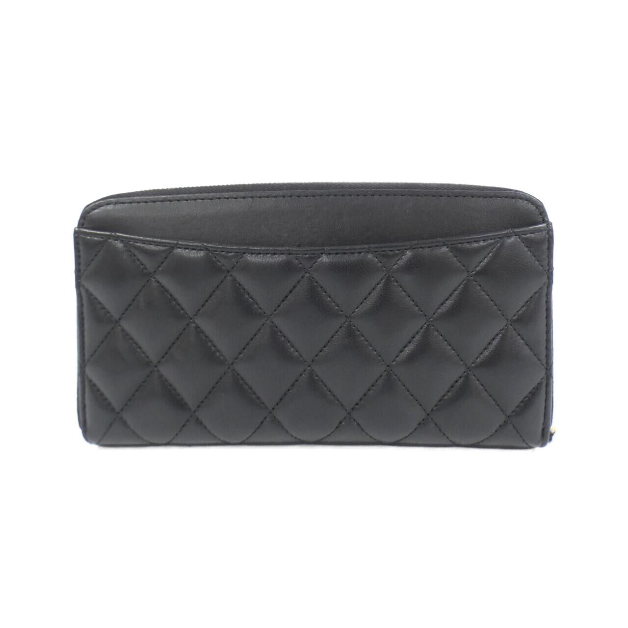 Chanel Timeless Classic Line Lambskin Long Wallet