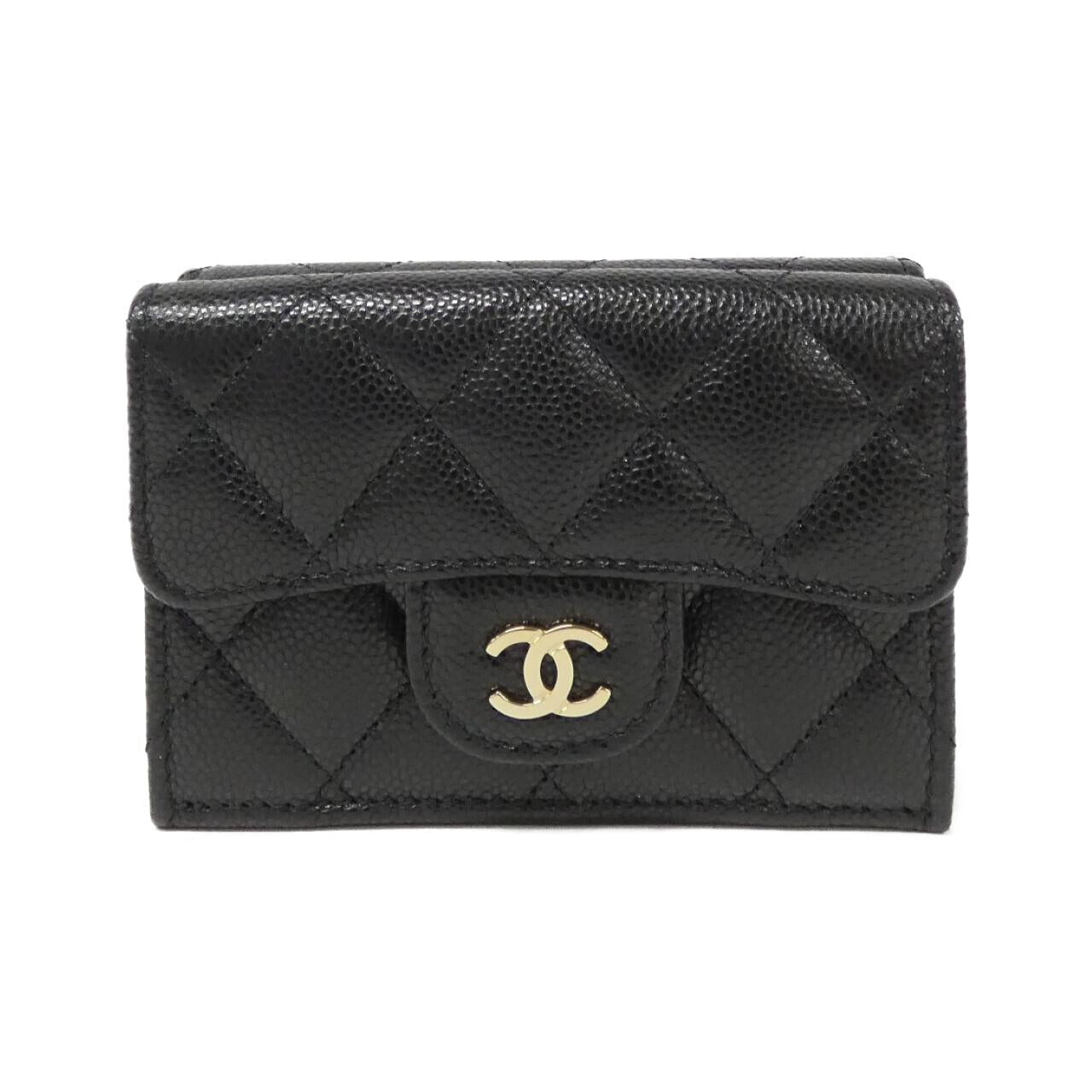 Chanel Timeless Classic Caviar Skin Wallet