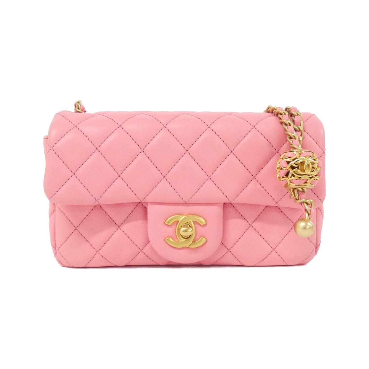 Chanel AS1787 Lambskin Shoulder Bag
