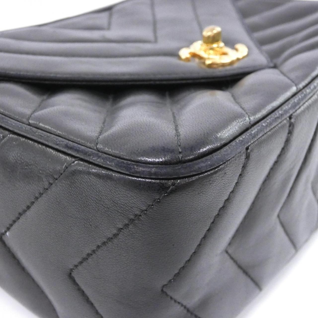 Chanel Lambskin Shoulder Bag