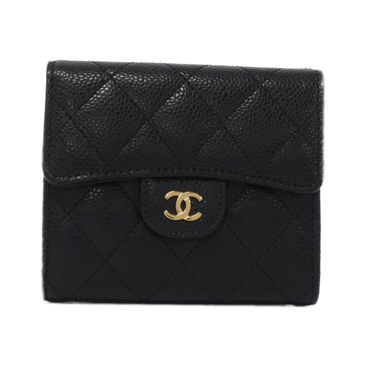 Chanel Timeless Classic Caviar Skin Wallet