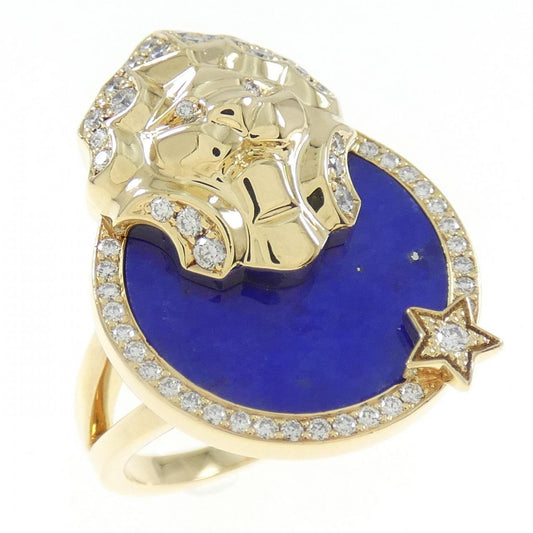 Chanel J11364 Au750 Lapis Lazuli Diamond Ring