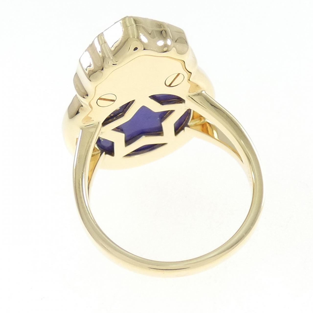 Chanel J11364 Au750 Lapis Lazuli Diamond Ring