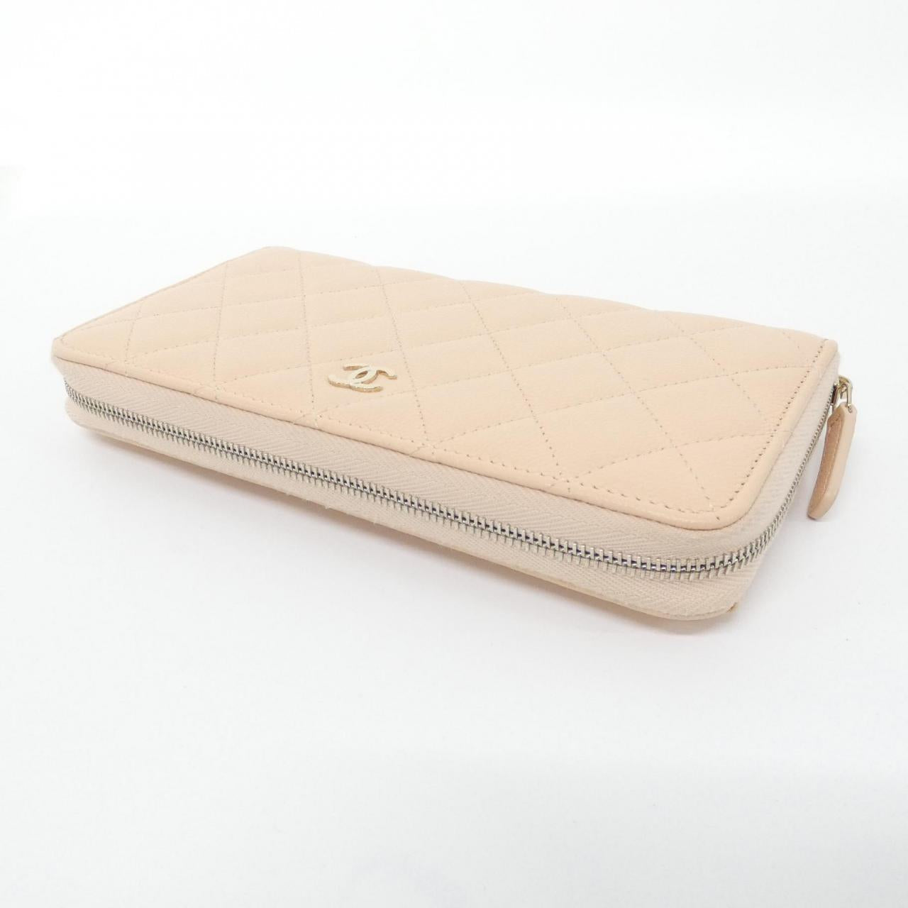 Chanel Timeless Classic Caviar Skin Long Wallet