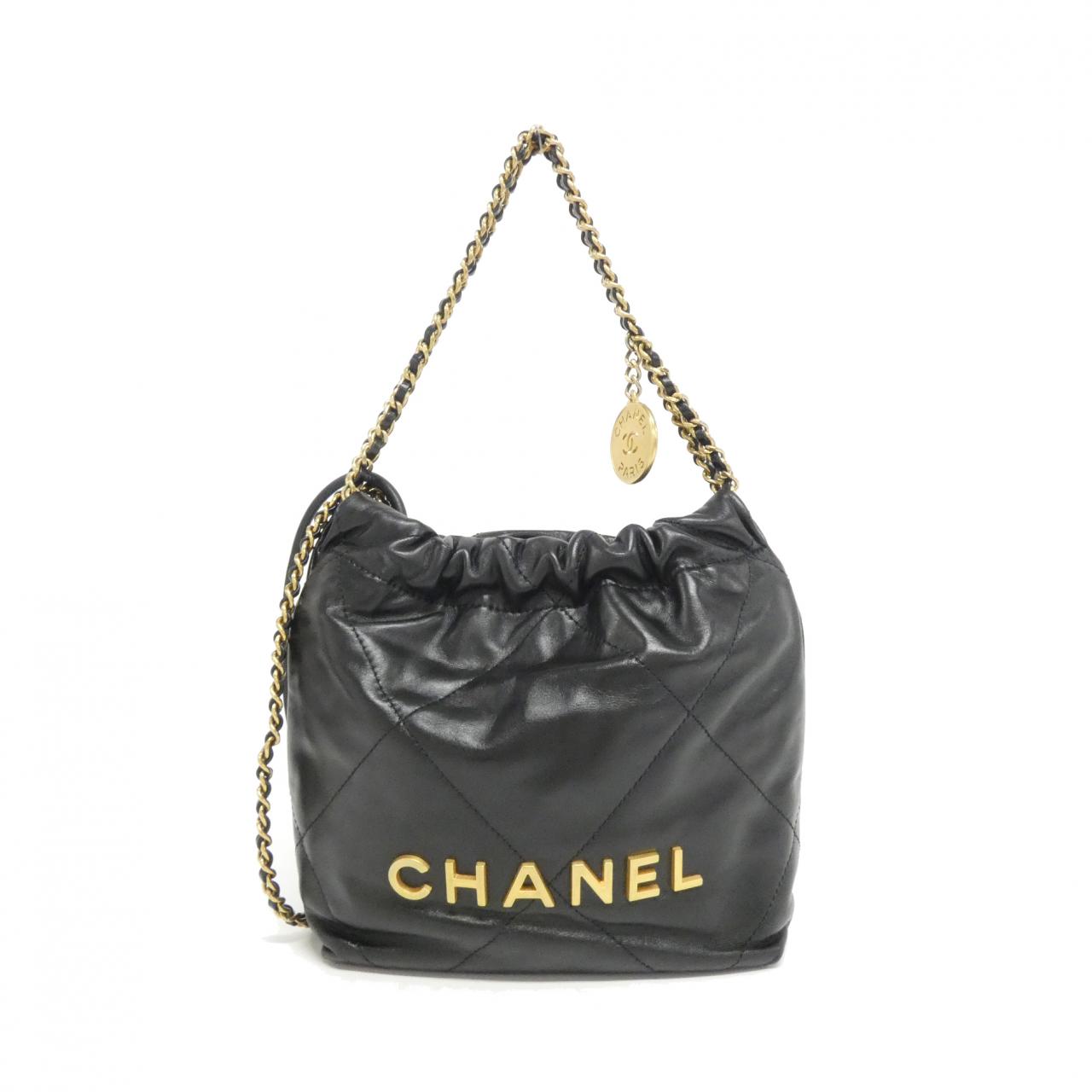 Chanel CHANEL 22 Calfskin Shoulder Bag