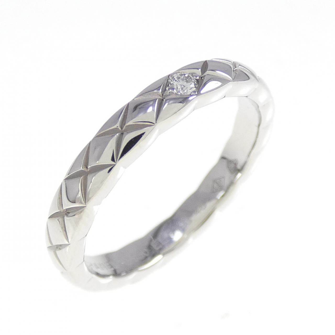 Chanel Coco Crush Platinum950 Diamond Ring Size 8