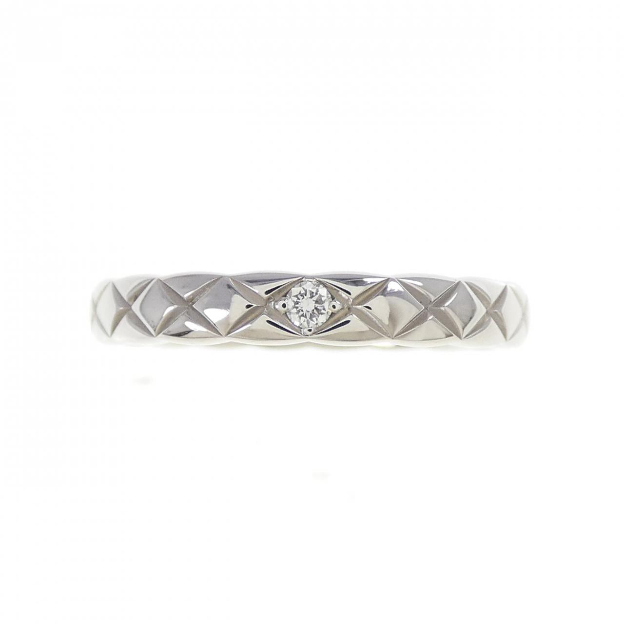 Chanel Coco Crush Platinum950 Diamond Ring Size 8