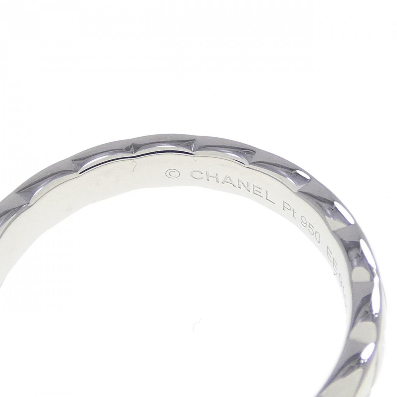 Chanel Coco Crush Platinum950 Diamond Ring Size 8