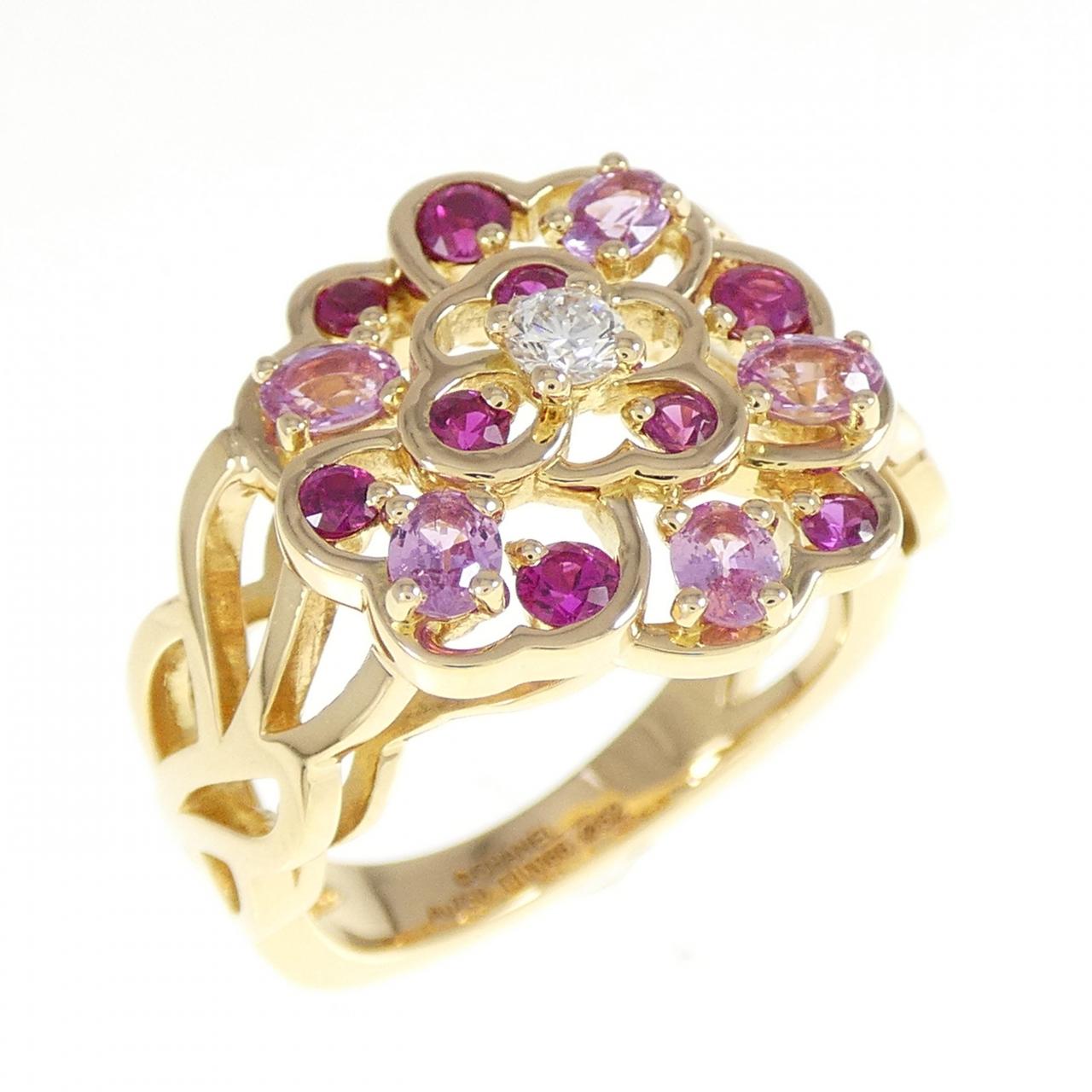 Chanel Camelia Au750 Ring