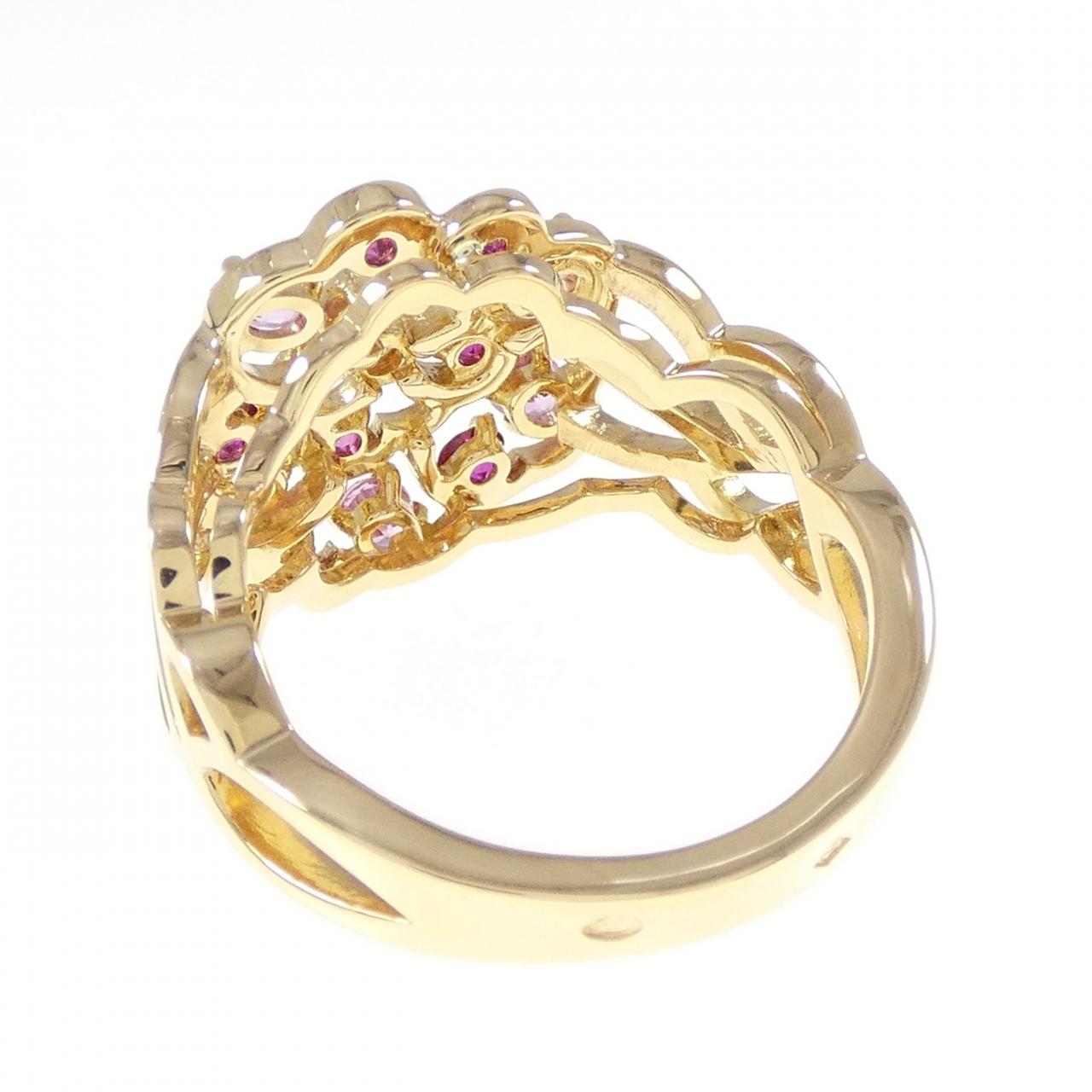 Chanel Camelia Au750 Ring