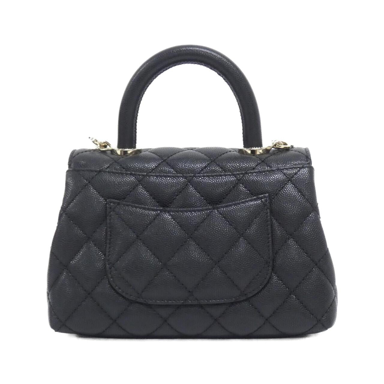 Chanel Coco Handle Caviar Skin Bag