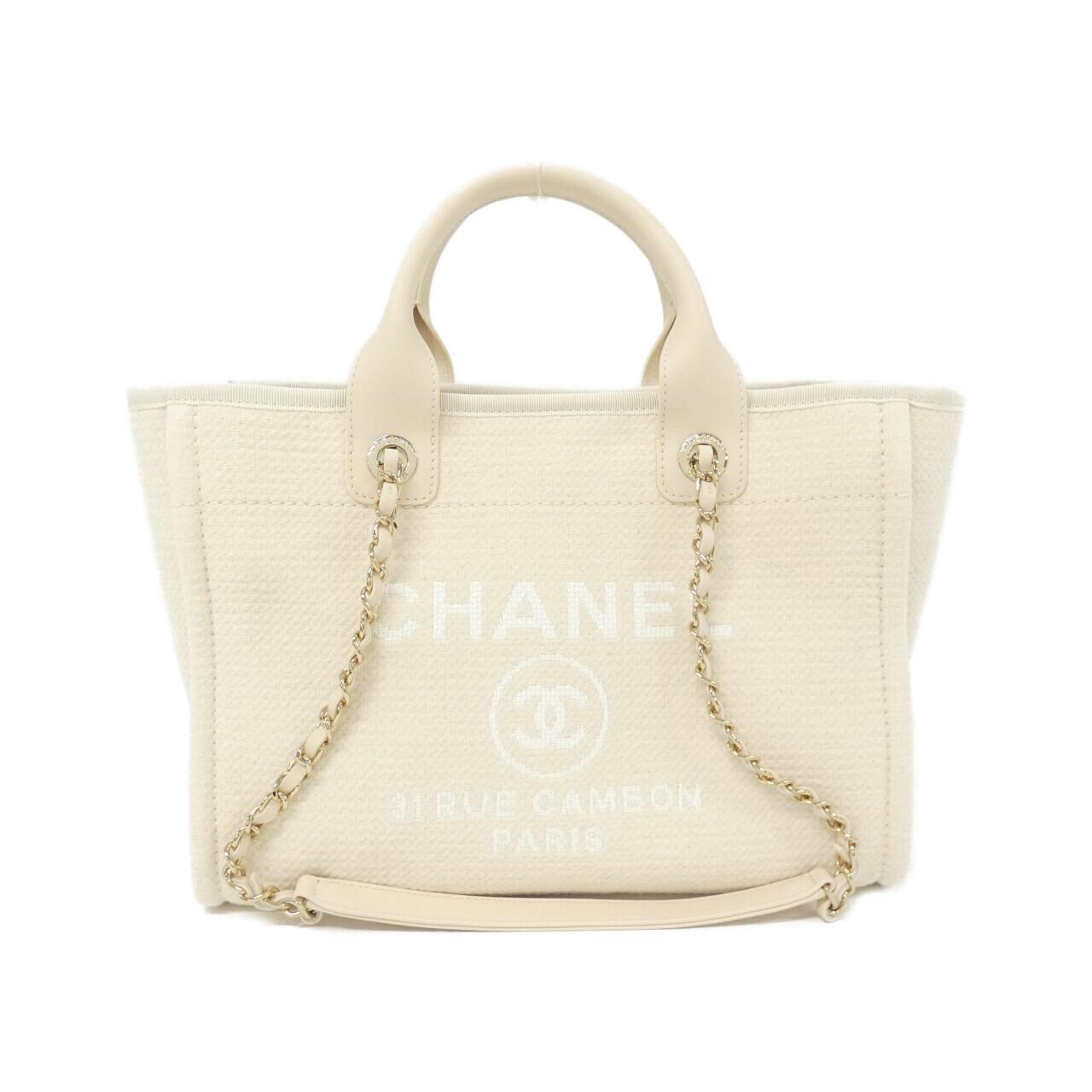 Chanel Deauville Line Mixed Fiber Bag