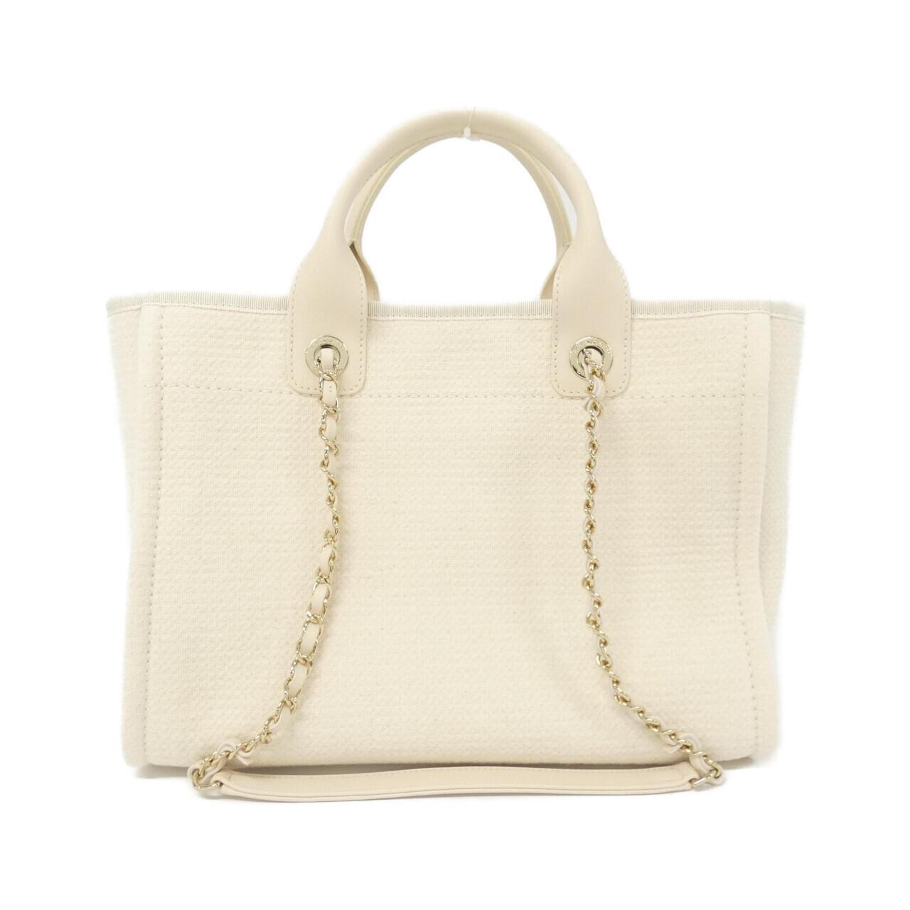 Chanel Deauville Line Mixed Fiber Bag