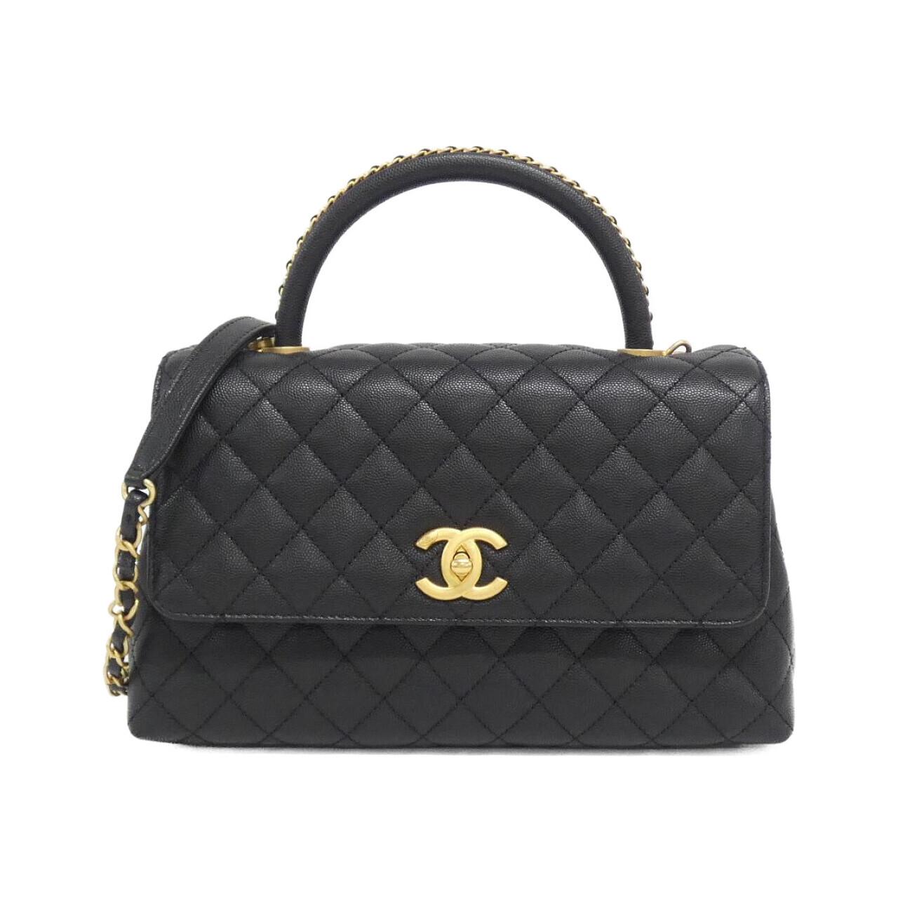 Chanel Coco Handle Caviar Skin Bag